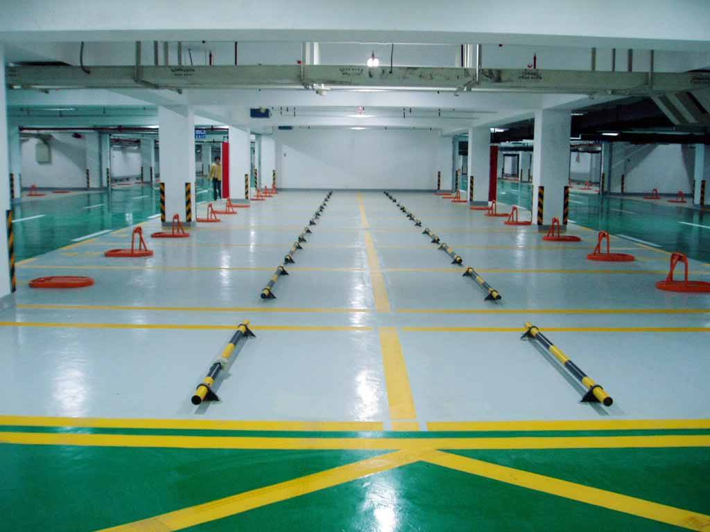 滁州停车场车位划线厂家|地下车库划线厂家价格 